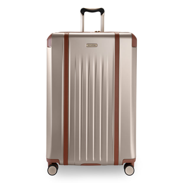 variant:47589368692928 RBH Montecito 2.0 Large Checked Spinner Luggage Hunter Champagne