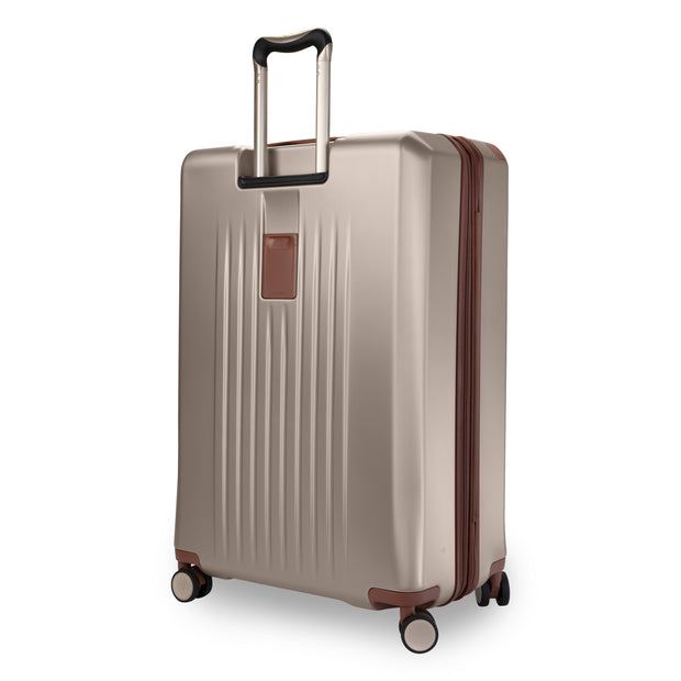 variant:47589368692928 RBH Montecito 2.0 Large Checked Spinner Luggage Hunter Champagne