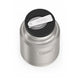 variant:43736965710016 16 oz Stainless Steel Food Jar w/ Spoon Matte Stainless Steel 