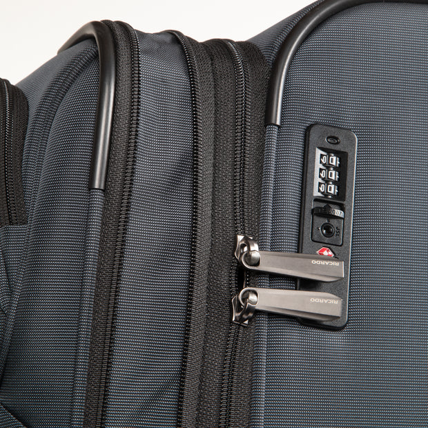 variant:47606537322688 Ricardo Beverly Hills Montecito 3.0 Softside Medium Check-In Graphite