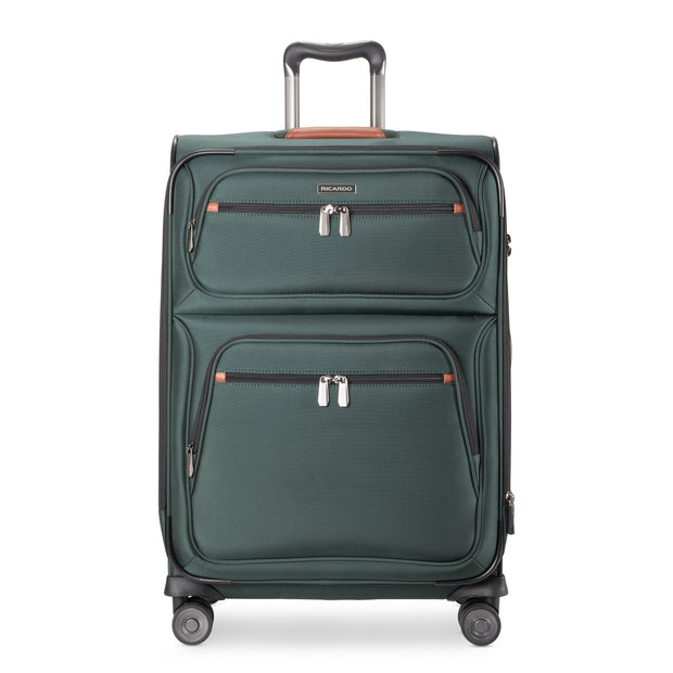 variant:47606537355456 Ricardo Beverly Hills Montecito 3.0 Softside Medium Check-In Hunter Green