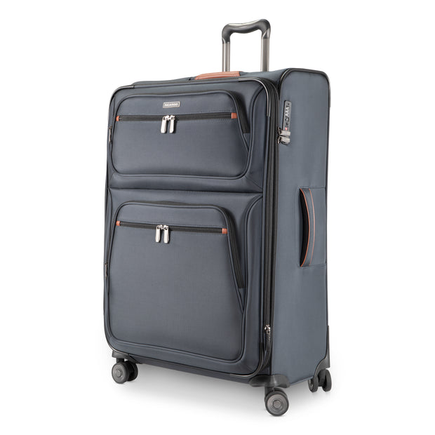 variant:47606538731712 Ricardo Beverly Hills Montecito 3.0 Softside Large Checked Luggage Graphite