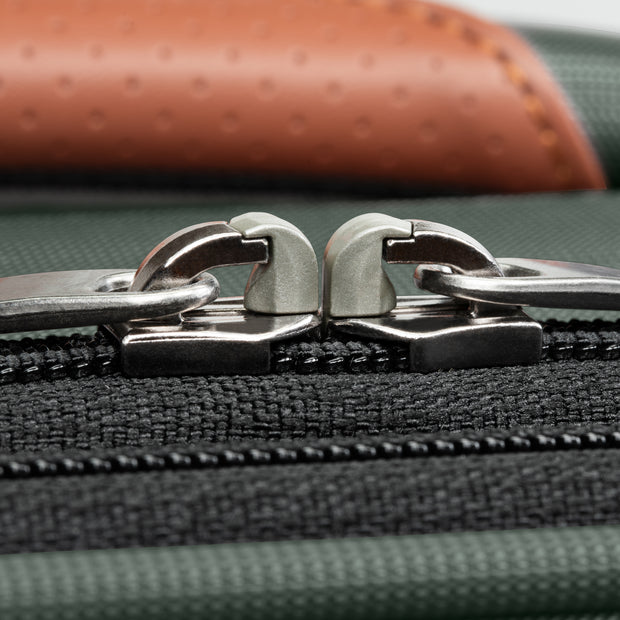 variant:47606538764480 Ricardo Beverly Hills Montecito 3.0 Softside Large Checked Luggage Hunter Green