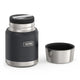 variant:43736965775552 16 oz Stainless Steel Food Jar w/ Spoon Granite