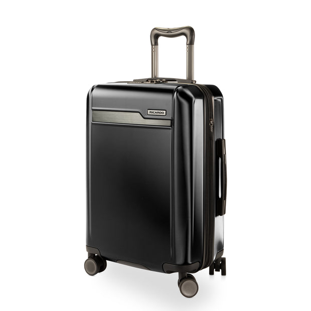 variant:47607568138432 Brentwood Hardside Expandable Carry-On Luggage Onyx