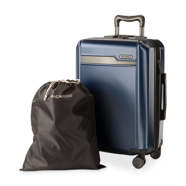variant:47607568171200 Brentwood Hardside Expandable Carry-On Luggage Blue