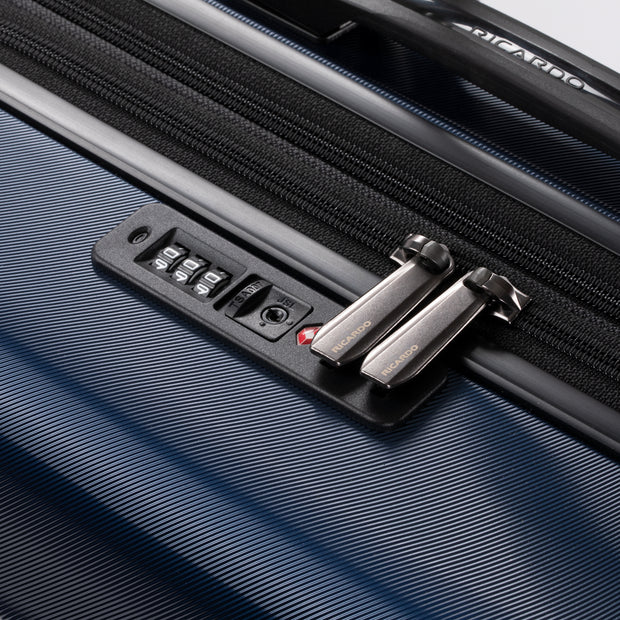 variant:47607568171200 Brentwood Hardside Expandable Carry-On Luggage Blue