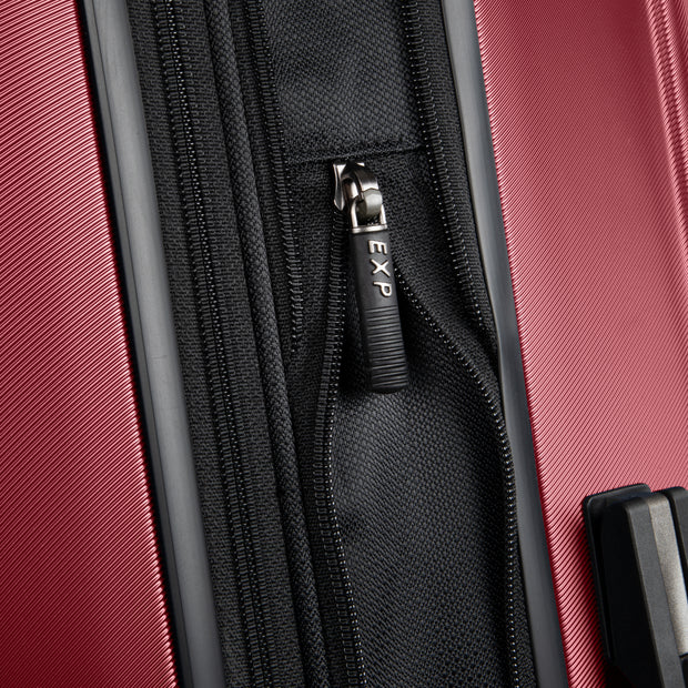 variant:47607568203968 Brentwood Hardside Expandable Carry-On Luggage Crimson