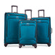 variant:44624296149184 American Tourister pop max luggage set Teal