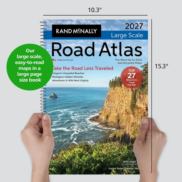 2027 Large Scale Road Atlas