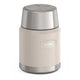 variant:46529225818304 16 oz Stainless Steel Food Jar w/ Spoon Sandstone