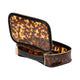 variant:43892410974400 SJ Claire Medium Makeup Case Tortoise