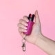 Pink Rhinestones Pepper Spray