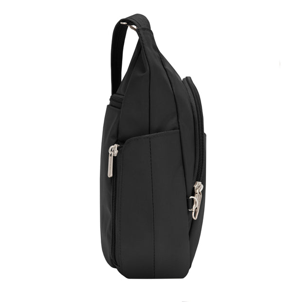 variant:46515121160384 Travelon Anti-Theft Classic Bucket Bag Black