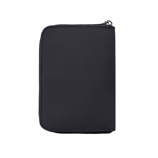 variant:48331163402432 Travelon RFID Blocking Passport Zip Wallet Black