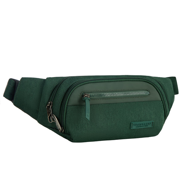 variant:46316826263744 Travelon - Anti-Theft Metro Waist Pack Forest Heather