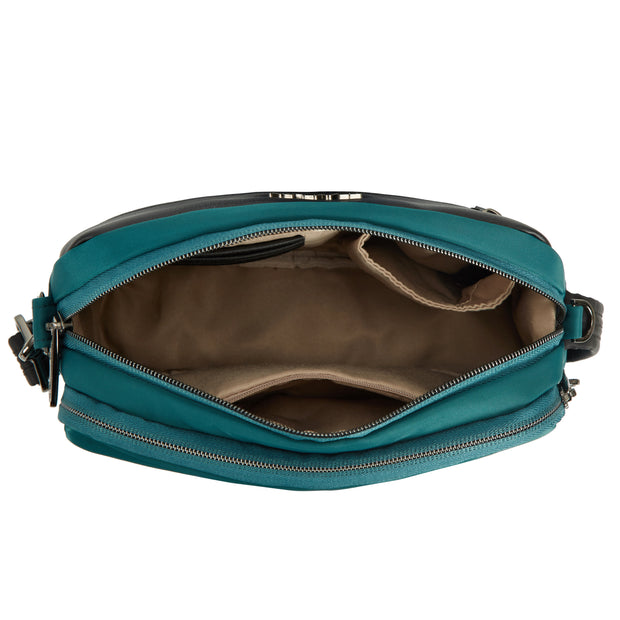 variant:46319899148480 Travelon Addison Anti-Theft Small Crossbody Evergreen