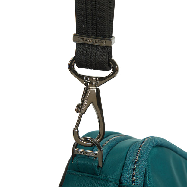 variant:46319899148480 Travelon Addison Anti-Theft Small Crossbody Evergreen