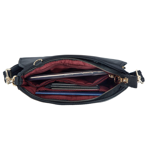 variant:46319970189504 Travelon Addison Anti-Theft Convertible Belt Bag
Midnight Floral