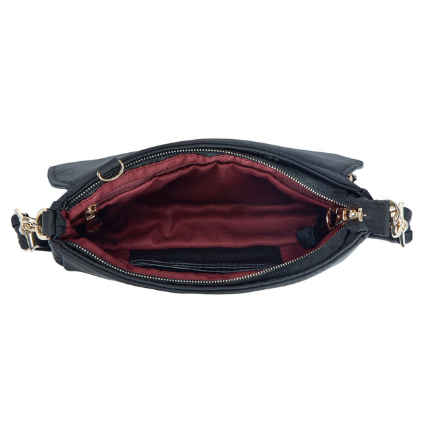 variant:46319970123968 Travelon Addison Anti-Theft Convertible Belt Bag
Black