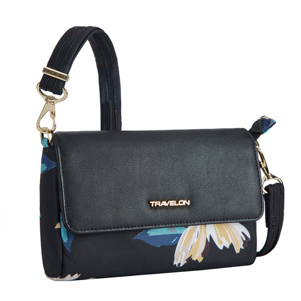 variant:46319970189504 Travelon Addison Anti-Theft Convertible Belt Bag
Midnight Floral