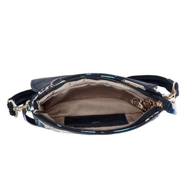 variant:46319970189504 Travelon Addison Anti-Theft Convertible Belt Bag
Midnight Floral