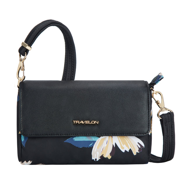 variant:46319970189504 Travelon Addison Anti-Theft Convertible Belt Bag
Midnight Floral