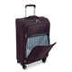 variant:45647980363968 Skyway Epic Softside Medium Checked Spinner Luggage Plum