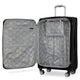 variant:43717457182912 RBH Hermosa Softside Large Checked Spinner Luggage Black