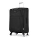 variant:43717457182912 RBH Hermosa Softside Large Checked Spinner Luggage Black