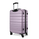 variant:43717504073920 Skyway Epic 2.0 Hardside Medium Checked Spinner Luggage Silver Lilac