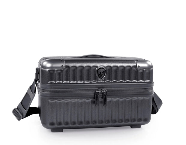 variant:43846928466112 Heys America Luxe Beauty Case Gunmetal