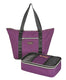 variant:45249642463424 Biaggi Carry Cube Tote Purple