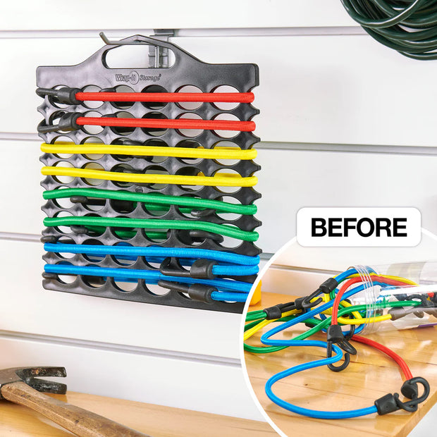 Bungee Buddy – Bungee Cord Organizer + 8 Bungee Cords