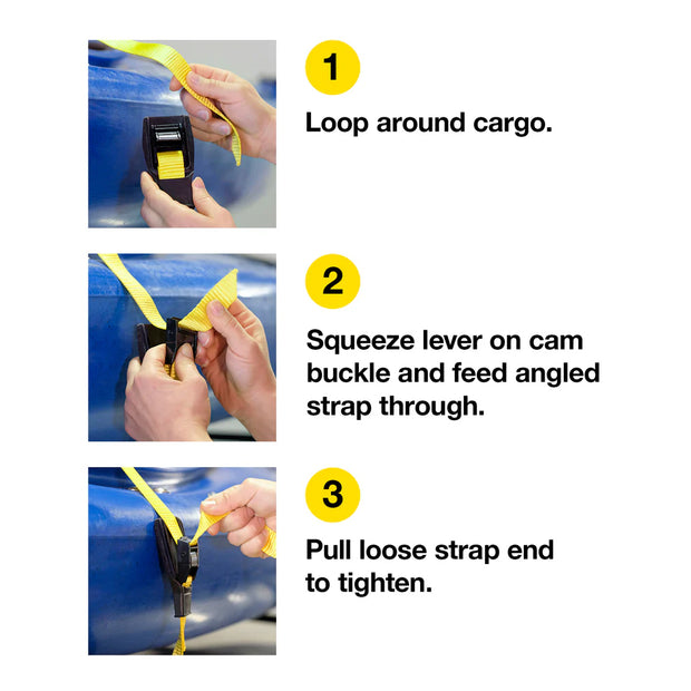 Cam Straps – 2-Pack (12')