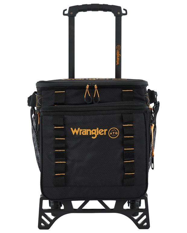variant:48990227398848 Wrangler ATG Cooper 38L Rolling Cooler - Black
