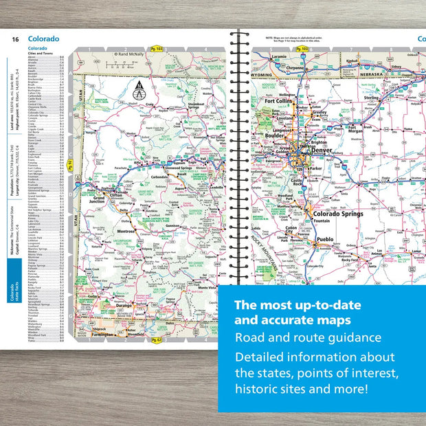 2027 Easy to Read Midsize Road Atlas