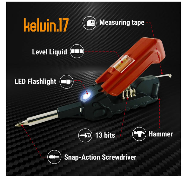 variant:48133137924288 Kelvin The Everyday Multitool - Red