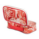 variant:43756470141120 SJ Claire Medium Makeup Case Tangerine