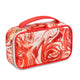 variant:43756470141120 SJ Claire Medium Makeup Case Tangerine