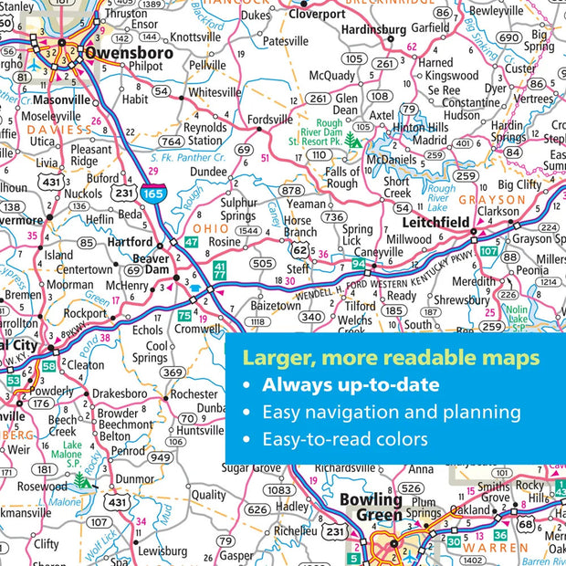 2027 Road Atlas & National Park Guide