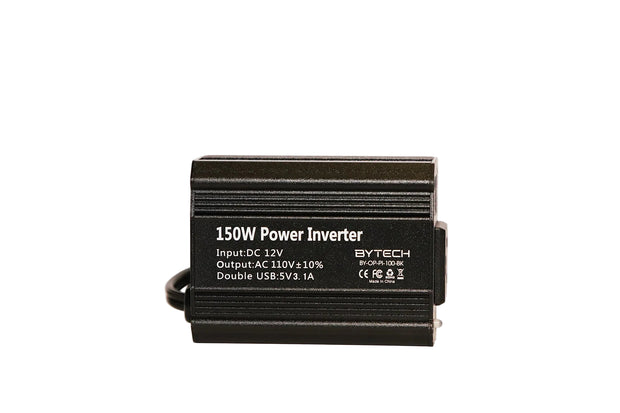 Power Inverter w/ 110V AC & 2USB