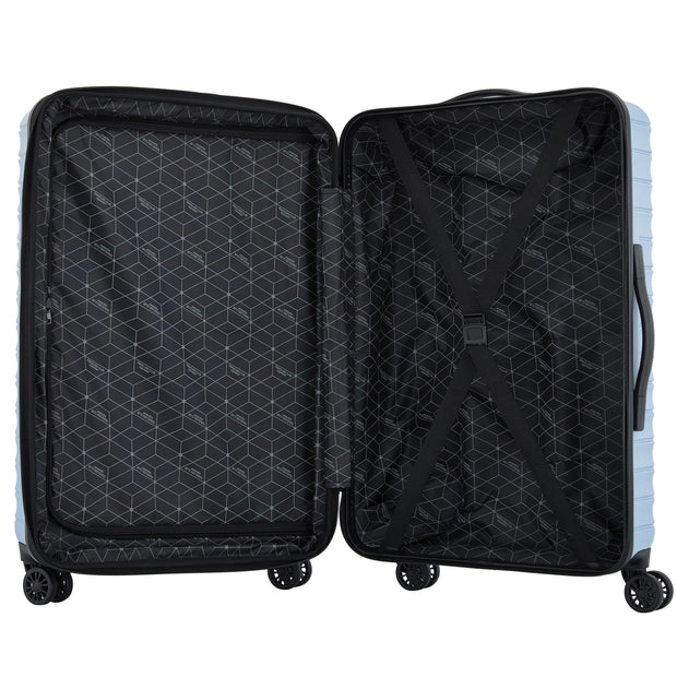 variant:48907220484288 Providence 3-Pc. Hardside Luggage Set - Faded Denim
