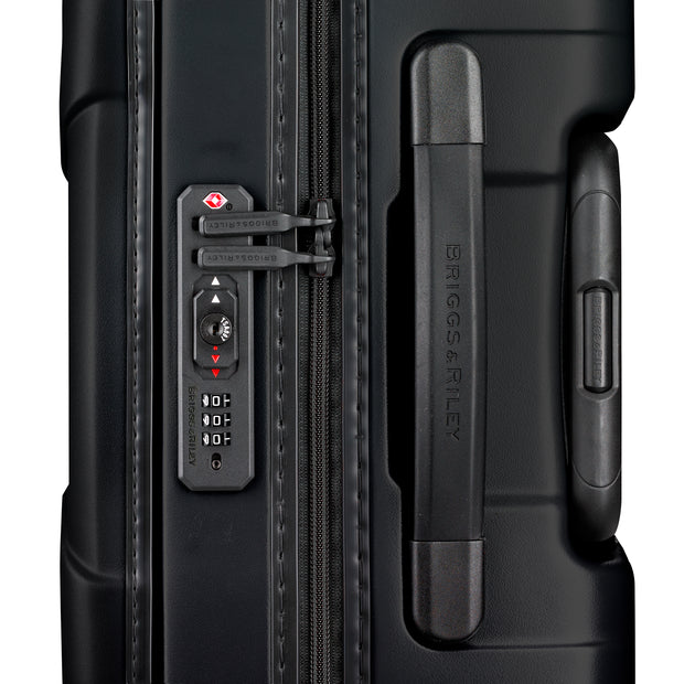 variant:46686438228160 Torq Domestic Carry-On Spinner Stealth