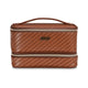 variant:43756687360192 SJ Jenny Train Case Rosewood Cognac