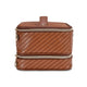 variant:43756687360192 SJ Jenny Train Case Rosewood Cognac