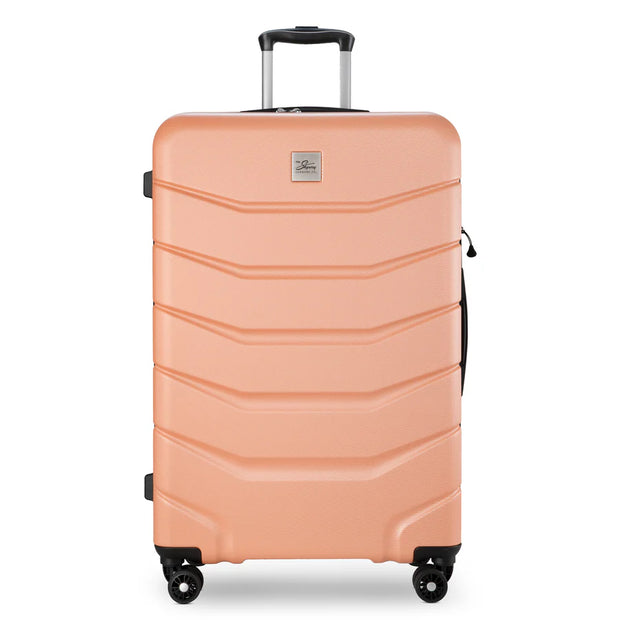 variant:47001114181824 Silverton Hardside Large Checked Expandable Luggage Papaya Punch