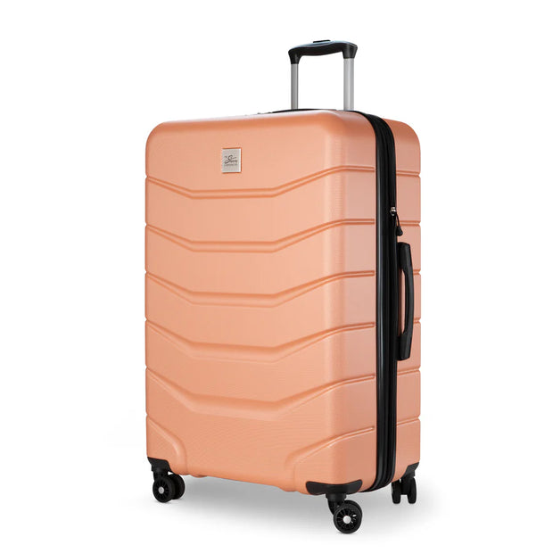 variant:47001114181824 Silverton Hardside Large Checked Expandable Luggage Papaya Punch