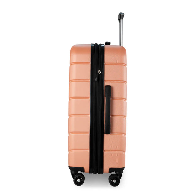 variant:47001110741184 Silverton Hardside Medium Checked Expandable Luggage Papaya Punch