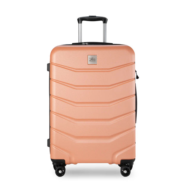 variant:47001110741184 Silverton Hardside Medium Checked Expandable Luggage Papaya Punch